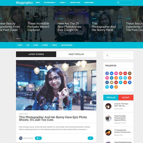 MyThemeShop Blogging
