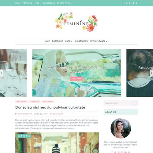 MyThemeShop Feminine