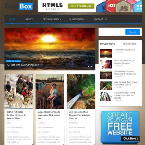 MyThemeShop Gridbox