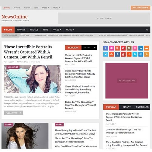 MyThemeShop NewsOnline