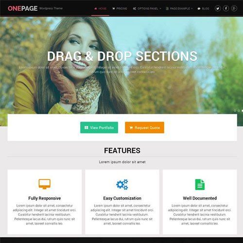 MyThemeShop OnePage
