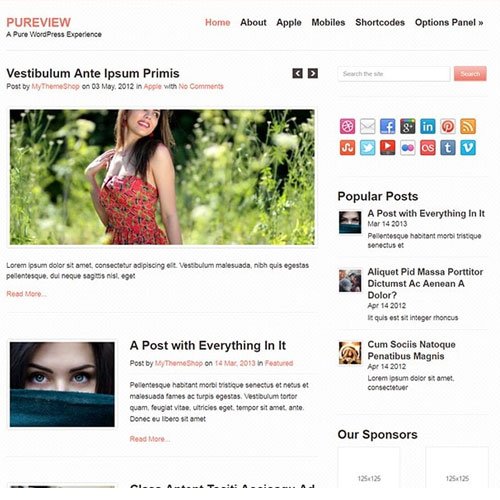 MyThemeShop Pureview