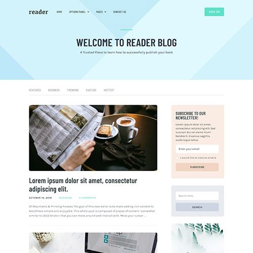 MyThemeShop Reader