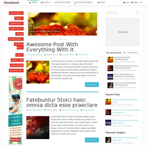 MyThemeShop Sensational