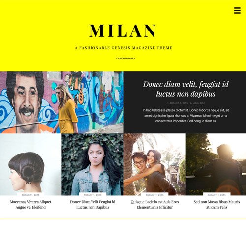 StudioPress Milan