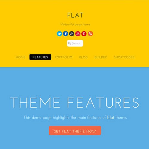Themify Flat WordPress
